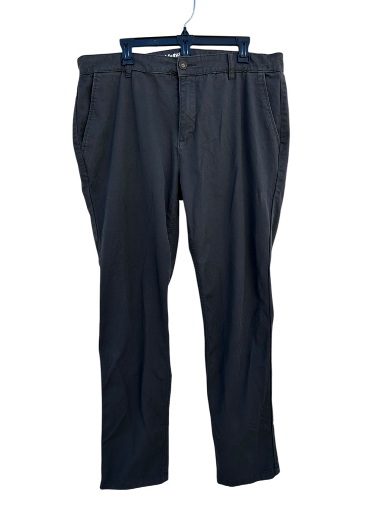 Mugsy Jeans Brooks Chino Pants Men's 38x32 Gray Style K6pnbc Tapered Stretch
